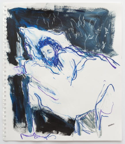 Richard Haines - Alphonse Mucha Asleep 2019