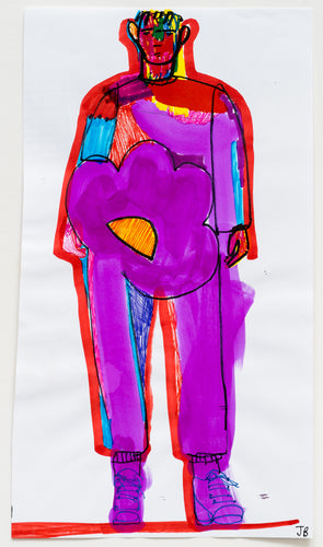 John Booth - Purple Flower Tracksuit