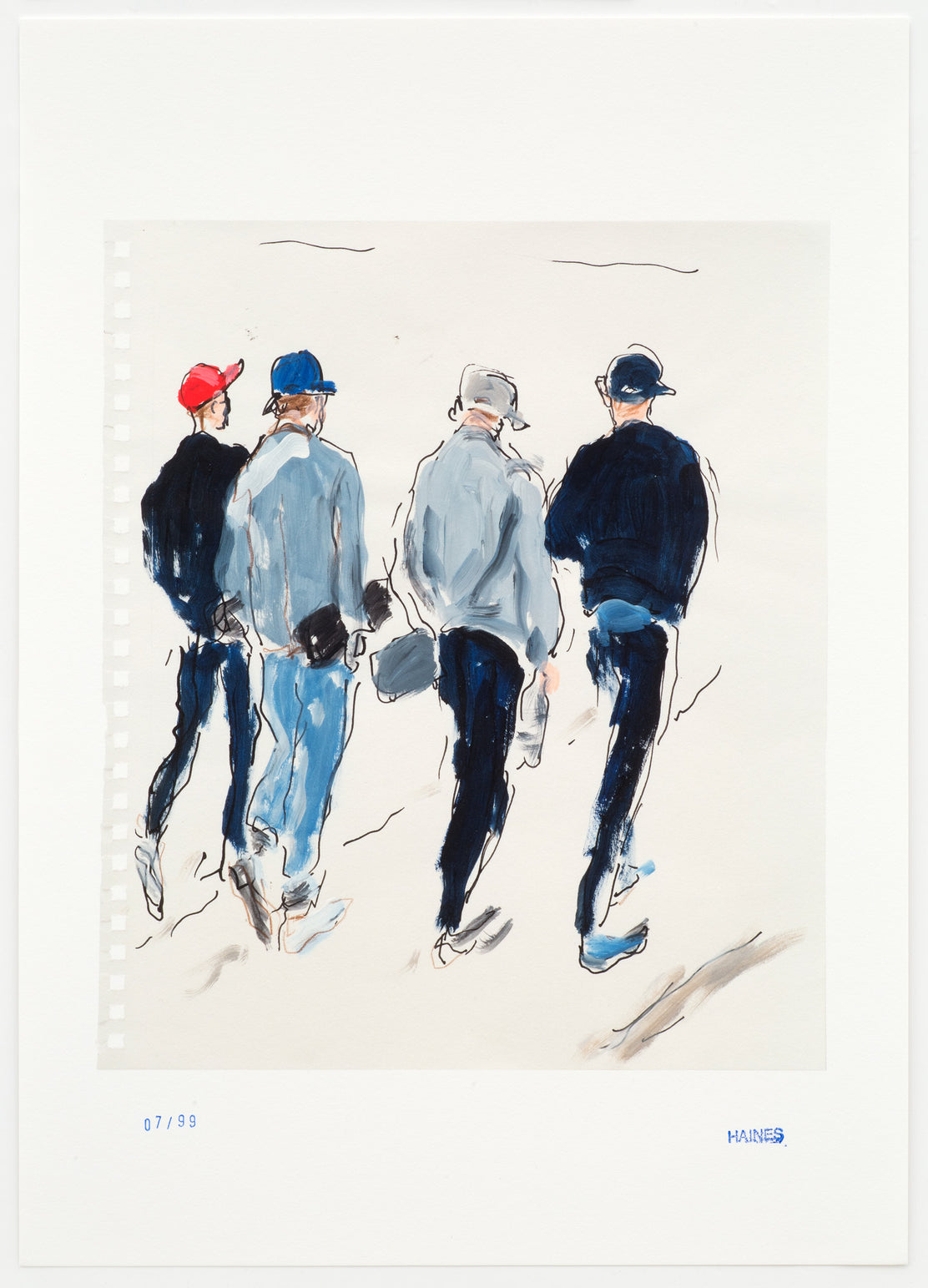 Richard Haines - Four Guys Walking