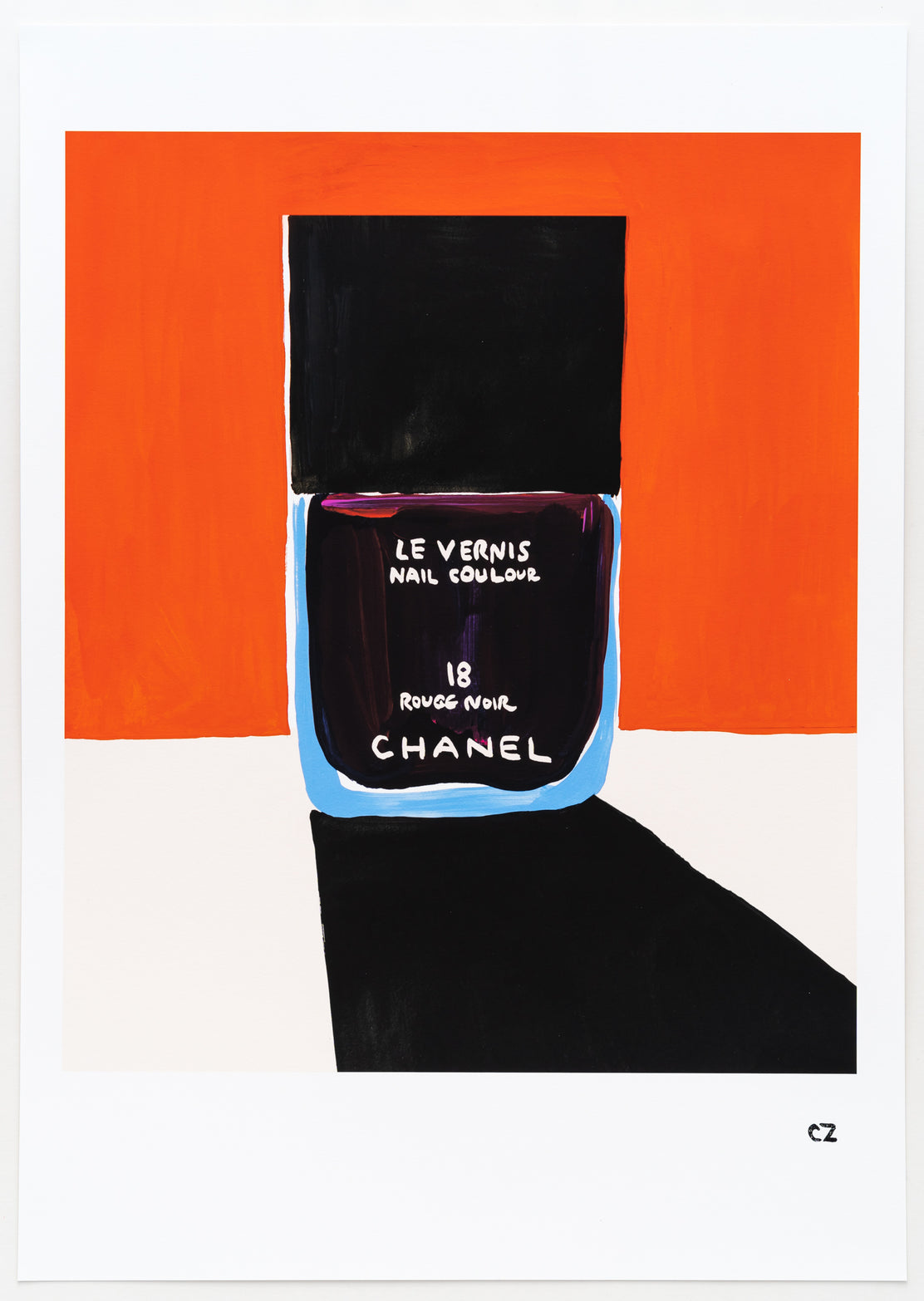 Christina Zimpel - Chanel Rouge Noir / Orange